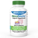 DrFormulasの便秘救済のための有機プレバイオティクス繊維 | 抗生物質消化の健康のためのNexabiotic Superfoodタブ、60錠