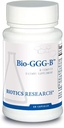Biotics Research Bio GGG B, B Complex, Biochemically activated forms of B vitamins, Thiamin, Riboflavin, Niacin, B6, B12, Folate Produce Energy, Optimize Positive Mood,Cardiovascular Health 60 Capsule
