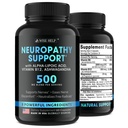 Neuropathy サポート自然な神経症の不快な救助-米国で作られて-Trigeminal神経痛、糖尿病及び周辺神経症のためのNerveの酸化防止剤-手、首、フィート及びつま先の処置の方式- 60の帽子