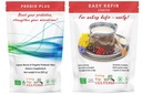 切断の端の文化 Prebio プラス + Kefir の始動機の文化 Prebiotic 繊維の粉の最もよい注文のブレンド 有機性 Prebiotic 繊維の食事療法の補足(1 Prebio プラス + 1 Kefir 20g)