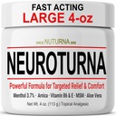 Neuropathy Nerveの救助のクリーム-フィートの手足のつま先のための速い代理の最高の救助-超強さのMenthol Arnica Aloe Vera MSMのSoothingの自然なNerveの慰めの救助、Paraben-Free 4 Oz