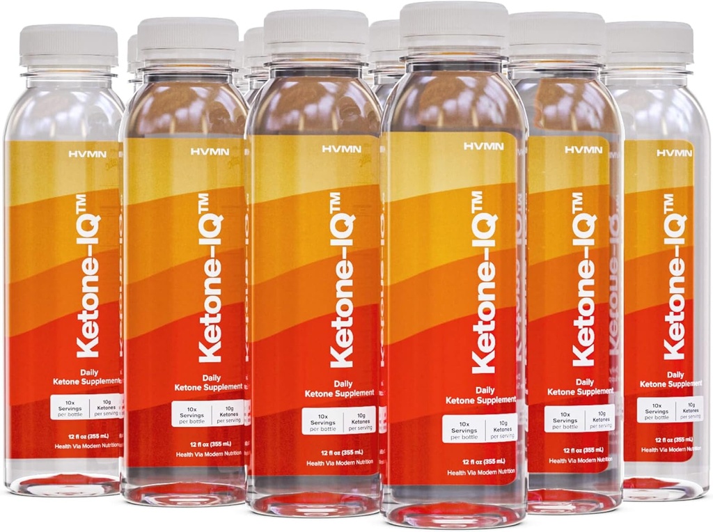 Get Your Fuel from Ketones | Sugar Free, Caffeine Free | Clean Energy, Focus and Flow |Drinkable Ketones to Rapidly Elevate Ketone Levels | Keto Diet NOT Required (12 ct. 12 oz.)