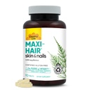 カントリーライフマキシヘアサプリメント - 2000mcgビオチン&ビタミン髪、皮膚&ネイル - 認定グルテンフリー&ベジタリアン - 髪の成長をサポート、90錠