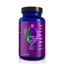Youngevity SynaptivTM 脳サポート - 12in1 - 銀杏、胡椒、Bacopa、ケルセチン、その他 - 強力な抗酸化ブレンド + ビタミン - 60錠(パッケージ1)