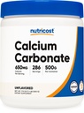 Nutricostの炭酸カルシウムの粉500グラム