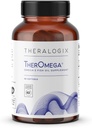 Theralogix TherOmega Omega-3 Fish Oil Supplement - サポートハート、脳、免疫&ジョイントヘルス* - 700 mg DHA&EPA ワイルドアラスカポロック - 持続的に供給 - NSF認定 - 90 Softgels