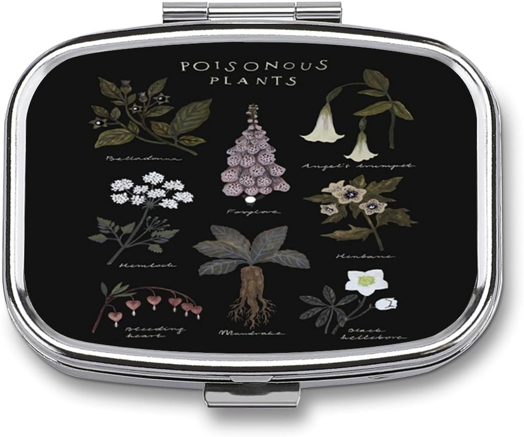 金属の2のコンパートメントの丸薬のオルガナイザー旅行友好的な携帯用密集したピル箱のビタミン、魚油、補足、財布、ポケットのためのタブレットを握るかわいい丸薬箱。 (工場)