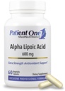 患者1アルファリポ酸(ALA) 600mg|Nerveと肝健康を支える抗酸化サプリメント* | 60カプセル