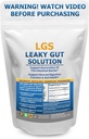 Leaky Gutの修理w / Lグルタミン&プレバイオティクス - Gutの復元、Leaky Gut健康パウダー - IBS、消化管の回復とGutライニングサポートのためのリーキーGutの修理サプリメント - Guthealthのアシストブックが含まれています