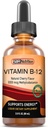 ビタミンB12の皮下液体の低下 - Methylcobalamin、VIT B 12はエネルギー、最高の吸収、サービングごとの3000mcg、60のサービング、非GMOのビーガンフレンドリー、米国で製造しました