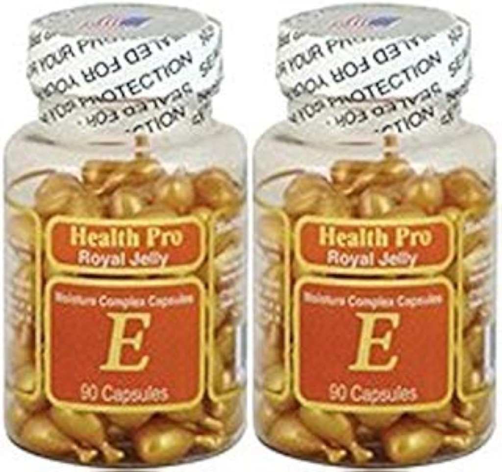 NU-HealthのビタミンEの皮オイルのRoyalゼリー、90のSoftgels (2のパック)