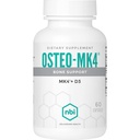 NBIオステオMK4骨サポート | ビタミンD&Kコンプレックス | 45mg ビタミンK2(MK4) 強力骨の健康と機能 | 60ct 野菜カプセル