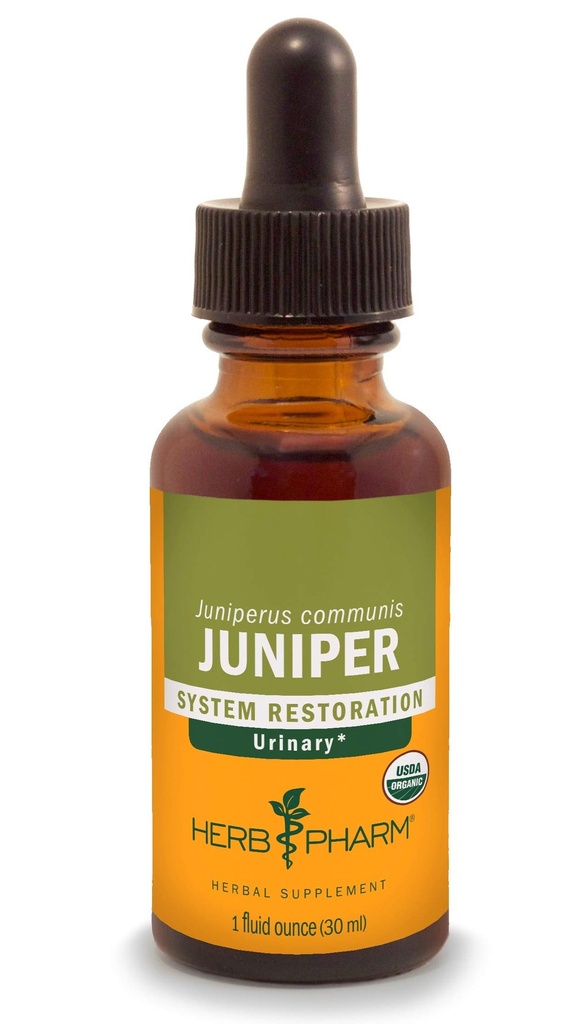 Herb Pharmは泌尿器系サポートJuniper 1 Fl Ozのための有機性液体のエキスを証明しました