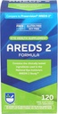 Rite Aid AREDS 2 Softgels - 120 カウント、ルテイン、ビタミンC、ゼアキサンチン、亜鉛&ビタミンE、グルテンフリーと大豆無料が含まれています