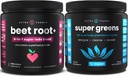 NutraChampsビートルートパウダー - グリーンズスーパーフードパウダー