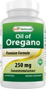 最高のナチュラルオレガノオイル250 Mg Softgels、120Count