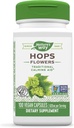 Nature's Way Hops Flowers - 伝統的なCalming Aid* - 620 mg Hops 花/ 2カプセルサービング - ハーブサプリメント - 完全菜食主義者の、グルテンフリー&乳製品無料 - 100カプセル