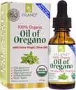 Oregano Organic Liquid Dropsのオイル(1 fl oz) - 有機オレガノオイル&オリーブオイルのブレンド、スペインで成長