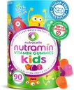 Nutracelle NUTRAMINシュガーフリー、アレルゲンフリー100%ビーガンガミー子供向けマルチビタミン - あなたの子供が大好き - 90のカウントボトル