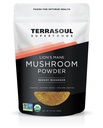 Terrasoul Superfoodsオーガニックライオンのマネ茸パウダー(4:1エキス)、5.5オンス