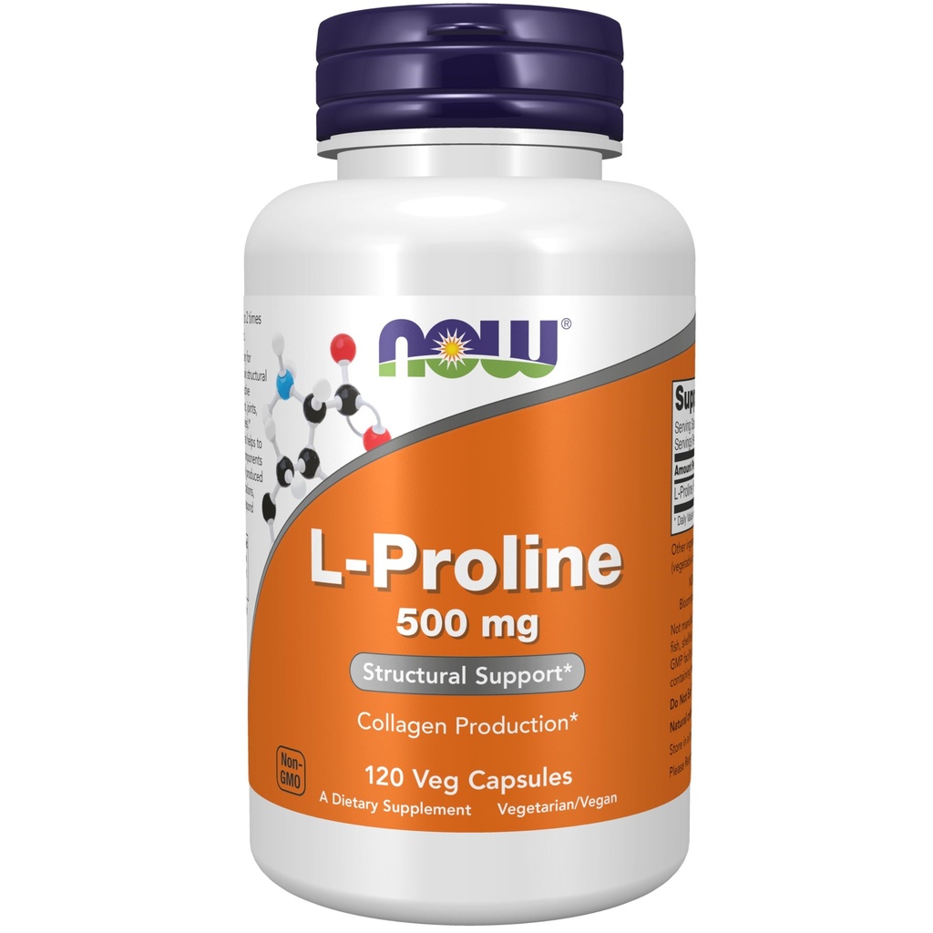 今食品L-プロリン500mg、ベジカプル、120カウント(パッケージ2)