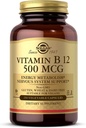 ソルガービタミンB12 500 mcg、250野菜カプセル - エネルギー代謝 - 神経系サポート - 心の健康を促進 - 非GMO、ビーガン、グルテンフリーグルテンフリー、乳製品無料、コーシャ、ハラール - 250サービング