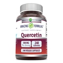 アメイジングフォーミュラ ケルセチン 500mg ベジギーカプセルサプリメント | 非GMO | グルテンフリー | 全身の健康と健康をサポート(240カウント)