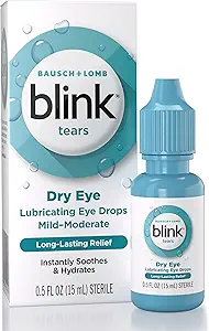 BLINKの涙は眼の低下、保湿及び軟膏化を、Hyaluronateの乾燥した目を、減らします不快感、長期持続する水和、Soothes及びMoisturizes、0.5 FlのOzに油を差します
