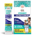 GuruNanda Hydramateの加水サポート飲み物の組合せ-脱水、練習及びエネルギーのための電解質の粉のパケット-加えられた甘味料、非GMOの自然なレモン ライムの味- 2の計算(それぞれ0.56のoz)