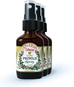 Apiario Silvestreブラジルグリーンビープロポリススプレーグリコリックエキス30ml -非アルコール、水無料、蜂蜜無料、グルテンフリー