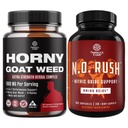 ブラックマカルート、Tongkat Ali、Stamina&Energy&RecoverのためのL-ArginineとStamina&EnergyとNitric OxideサプリメントのためのHorny Goat Weedのバンドル