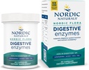 Nordic Naturals Nordic Flora 消化酵素 - 45 カプセル - 消化機能、最適化栄養素の可用性 - 非GMO - 45 サービング