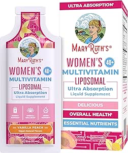 女性用MaryRuth Organic Multivitamin 40 | 女性用マルチビタミン剤 | 免疫サポートサプリメント | エネルギーサプリメント & 睡眠補助剤 | メチル化マルチビタミン | ヴィーガン | 砂糖無料 | 14 摂食