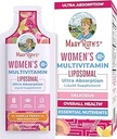 女性用MaryRuth Organic Multivitamin 40 | 女性用マルチビタミン剤 | 免疫サポートサプリメント | エネルギーサプリメント & 睡眠補助剤 | メチル化マルチビタミン | ヴィーガン | 砂糖無料 | 14 摂食