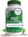 Health Thru Nutrition PQQ 20mg 30 Servings Pyrroloquinoline Quinone as PureQQ | Promotes Mitochondrial Biogenesis | Certified Vegan | Non-GMO Gluten Soy Free Capsules| Clean Label PQQ Supplement