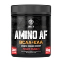 Swole AF | アミノAF BCAA + EAA | 筋肉のゲイン持久力と回復のためのエッセンシャルアミノ酸 | 気分の速い代謝を高めるためのサプリメント | フルーツパンチ