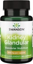 Swansonの未加工腎臓のGlandular 500のミリグラム60のカプセル