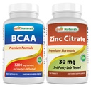 ベストナチュラルBCAA 3200mg&亜鉛クエン酸塩30mg