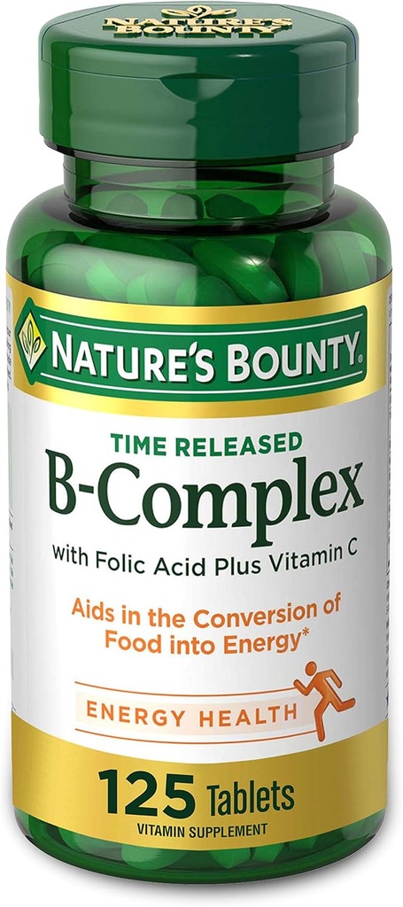 NBTY VitBのCmpx w/Vit C TR 24x125 TAB米国