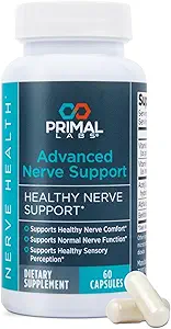 Primalの実験室の高度のNerveサポート-Benfotiamine、B6、B12、アルファLipoicの酸、アセチルLカルニチン-Nerveのウェルネス、フィート、足、感覚機能、慰め- 60のctのNerve。