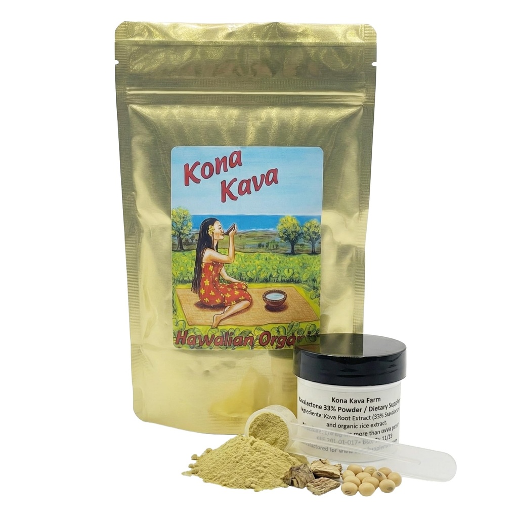 33% Kavalactoneのカバ・カバのエキスの粉(0.5のoz)