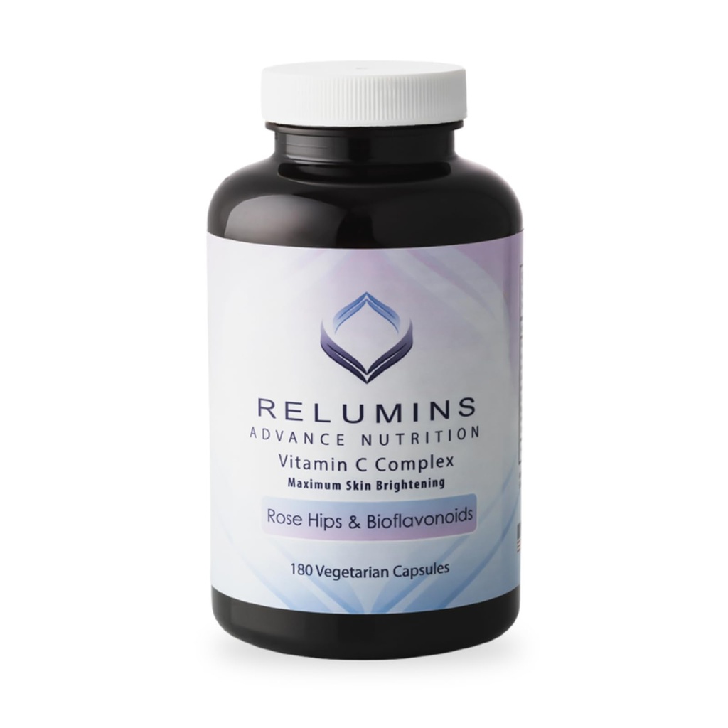 ReluminsはローズHIPSのビタミンCの補足-ビタミンCの1000mg、米国で作られた免疫サポート及びコラーゲンの生産- 180のカプセル(90日の供給)