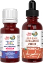 MaryRuth Organics Precision Probiotic Drops for Teens (Raspberry) & Ashwagandha Drops | USDA Organic | ビタミン・サプリメント | ビタミン・ビタミン・ビタミン・ビタミン・ビタミン・ビタミン・ビタミン・ビタミン・ビタミン・ビタミン・ビタミン・ビタミン | ヴィーガン・ノン・GMO・グルテンフリー