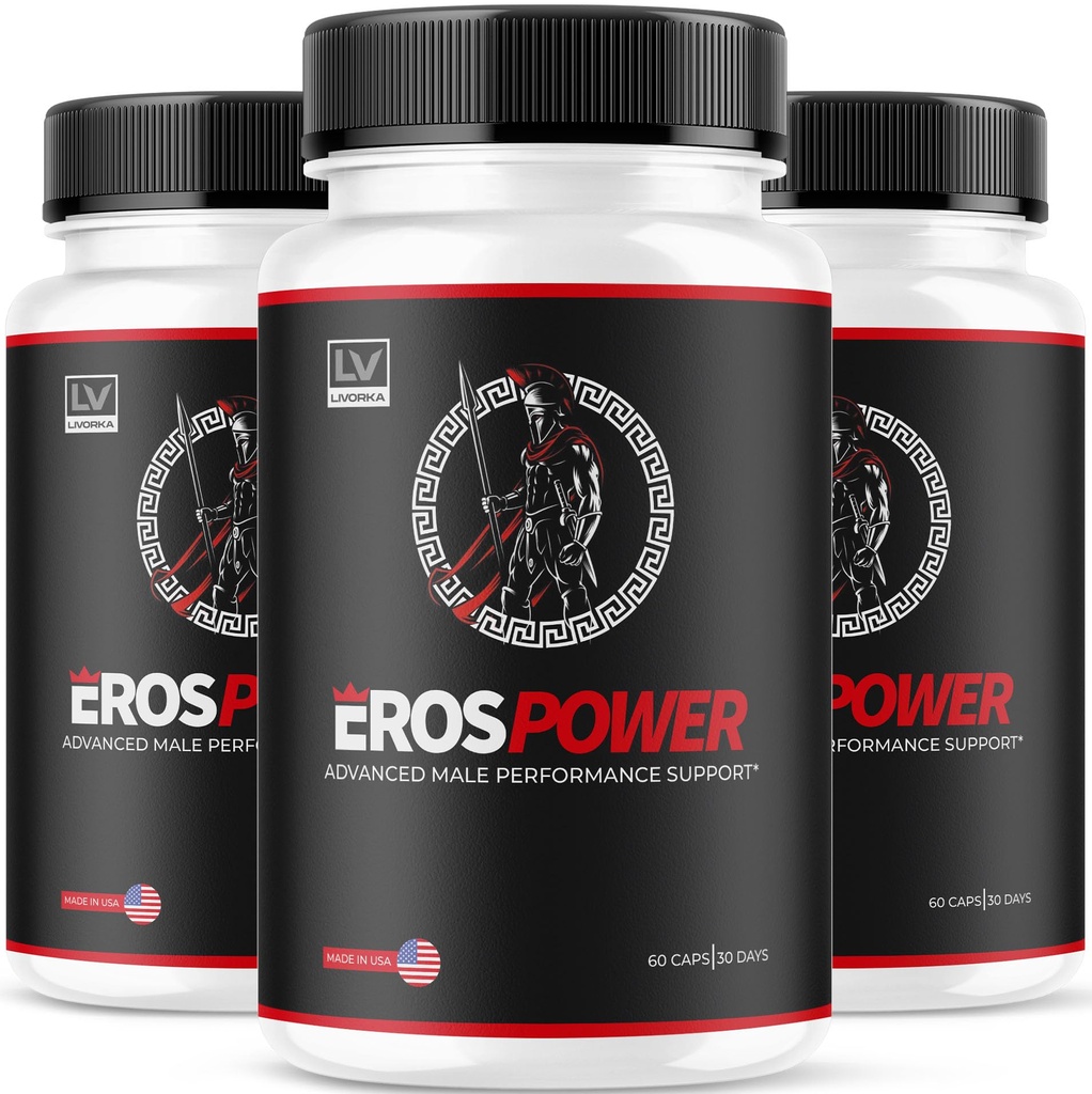 (3パック) Erosのパワー サプリメント - 男性、Erosのパワー、Erosの粉の補足、ErosPowerの高度の方式、人のためのEros力のカプセル、Eros力の丸薬、3か月のための180のカプセル