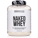 NAKEDバニラウィープロテインパウダー - すべての天然草フェッドウィープロテインパウダー、バニラフレーバー、有機ココナッツシュガー、5Lbバルク、GMOフリー、大豆フリー、グルテンフリー - 61サービング