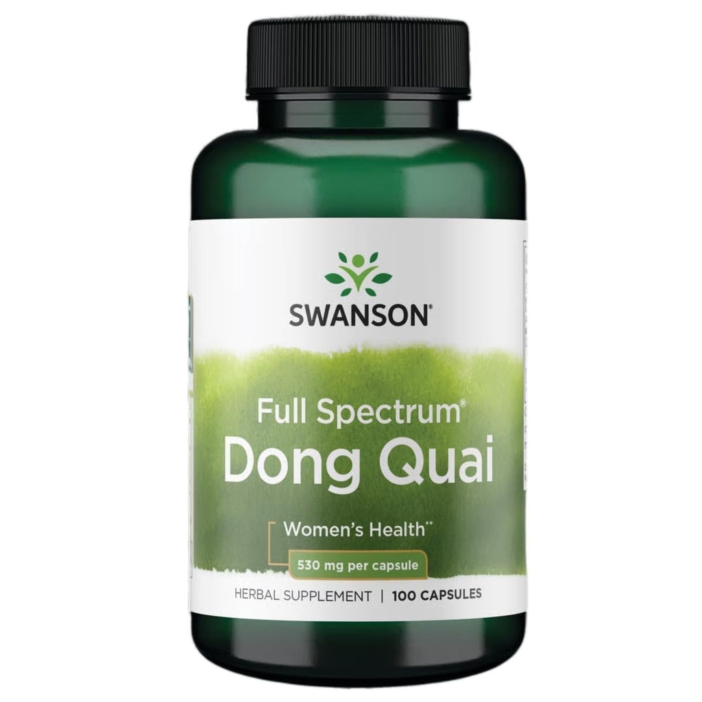 Swanson Dong Quai 530 Milligrams 100 Capsules