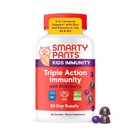 SmartyPantsは免疫のElderberryのグミをからかいます:子供の免疫サポート補足、ビタミンC、ビタミンD、ビタミンB6及びB12および亜鉛、グルテンフリーのGluten、Elderberryの味、60の計算(30の日の供給)