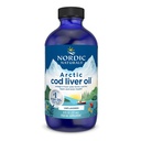 Nordic Naturals Arctic Cod Liver Oil、Unflavored - 8 oz - 1060 mg Total Omega-3s with EPA&DHA - 心と脳の健康、健康な免疫、全体的なウェルネス - Non-GMO - 48 サービング