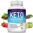 Keto Boostの食事療法の丸薬Ketosisの補足-自然なExogenous Ketoの方式サポート エネルギー及び焦点、Ketogenic食事療法、Ketoの食事療法の丸薬、人女性のための高度のKetones