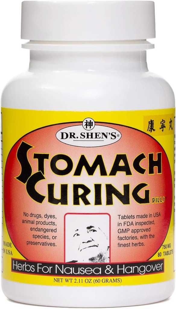 DR. SHEN'S Stomach治癒の丸薬- 750mg/80 TAB